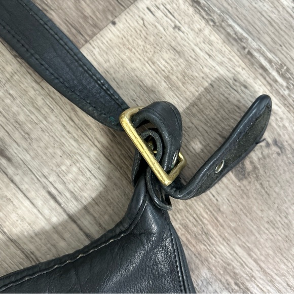 Vintage Coach Legacy Hobo 1991 Black Leather Crossbody large - Picture 4 of 16